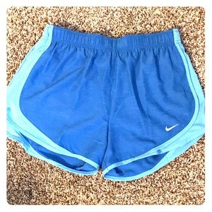 Bright blue Nike Dry-Fit Shorts